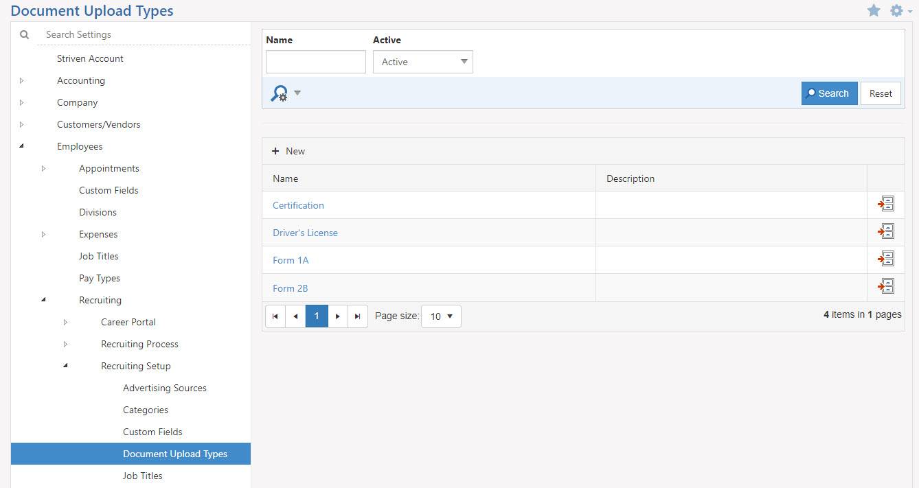 document upload types