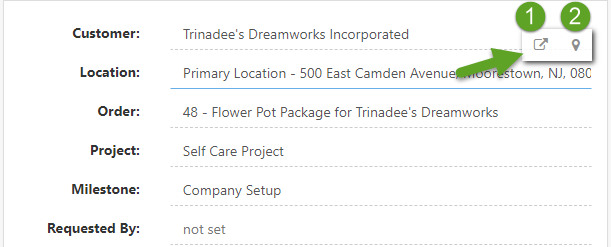 Available hover options for 'location' field