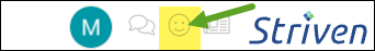 Customer/Vendor Portal Happiness Rating button