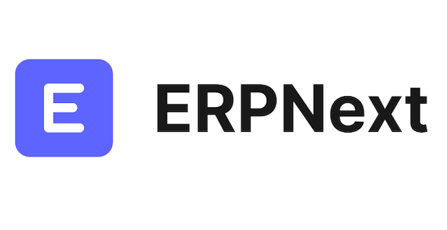 erpnext logo accounting erp