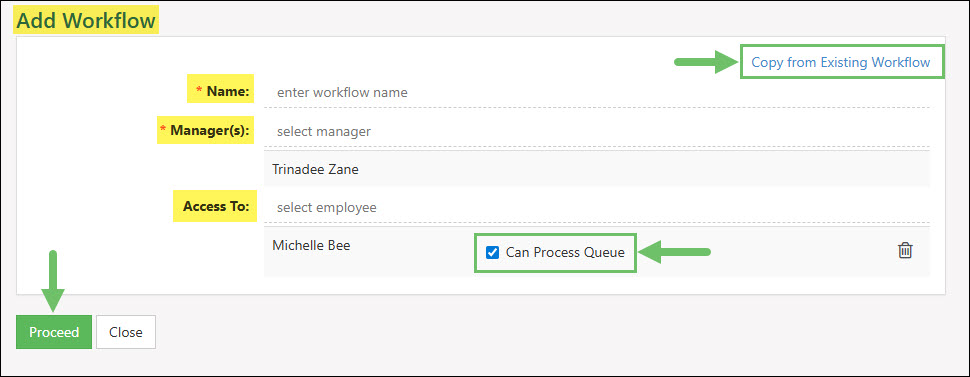 Adding a New Workflow