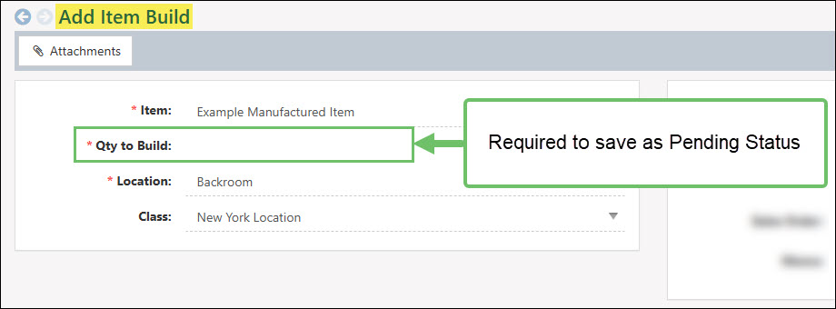 Required Save Options for Builds