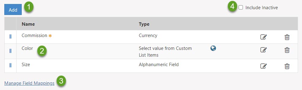 Example of Sales Order Custom Columns