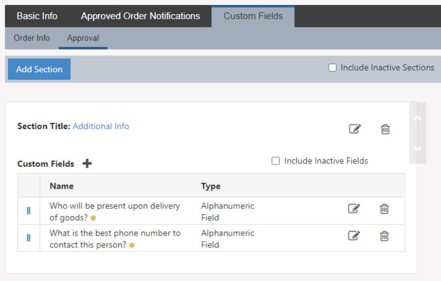 Example of Sales Order Type Custom Fields 2