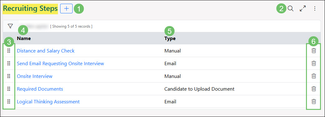 The Recruiting Steps Library for Job Postings