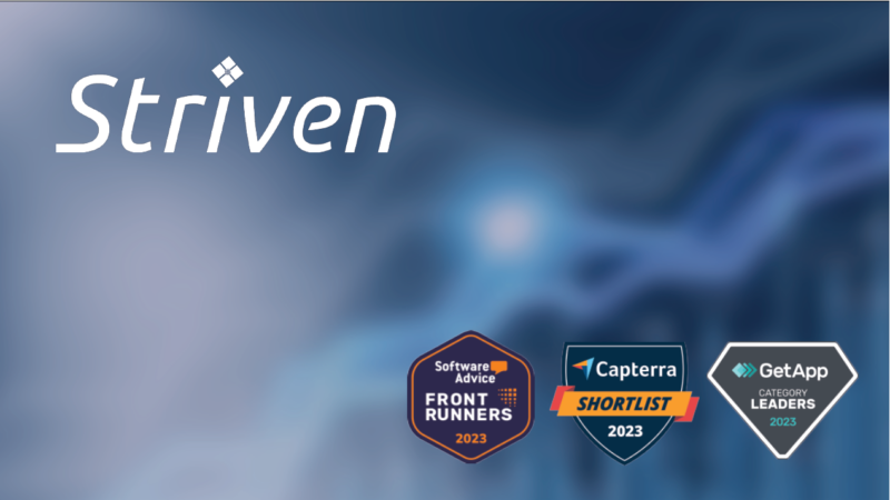 Striven Receives Triple Honors for Accounting Software from Gartner