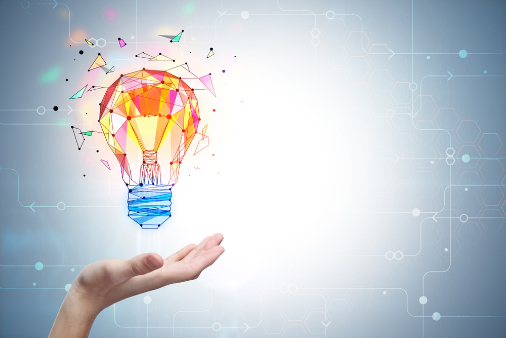 lightbulb idea graphic