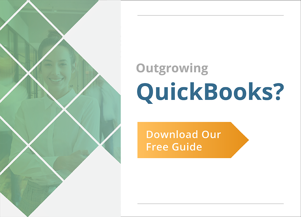 Outgrowing QuickBooks popup with guide cover and cta
