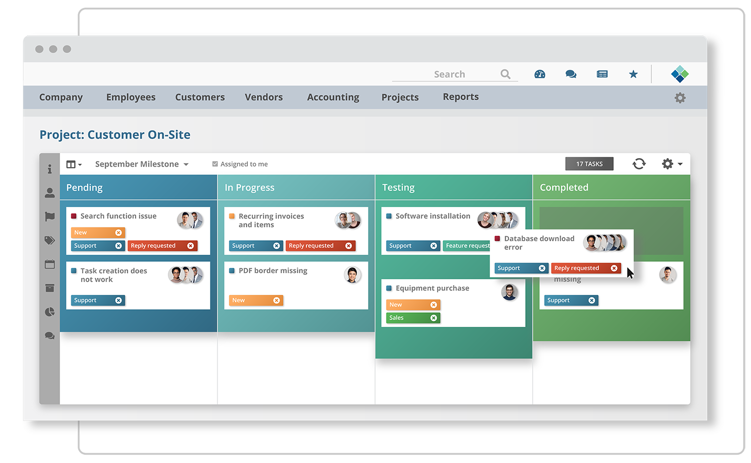 striven kanban board